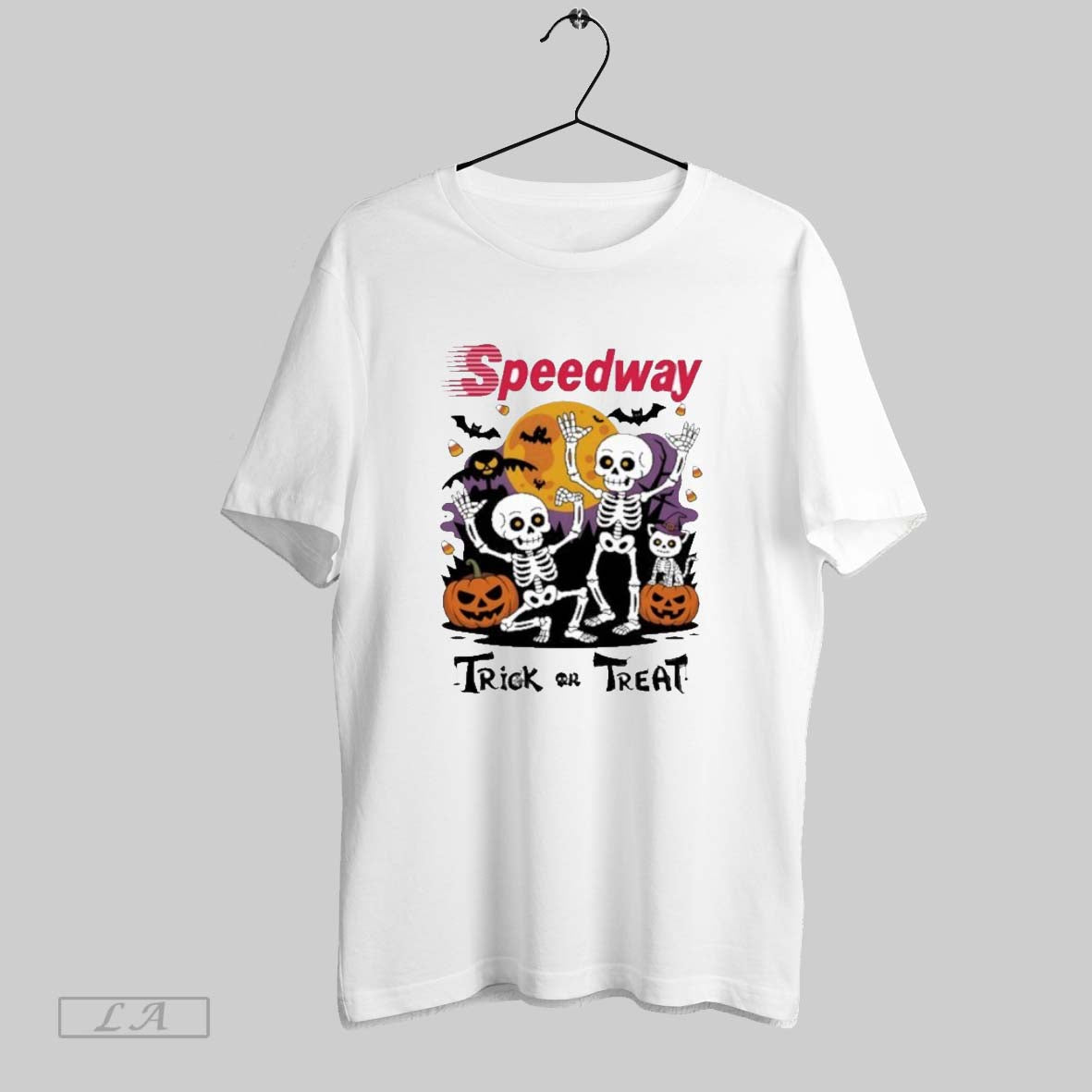Original Speedway Logo X Spooky Halloween Trick Or Trea Tank Top