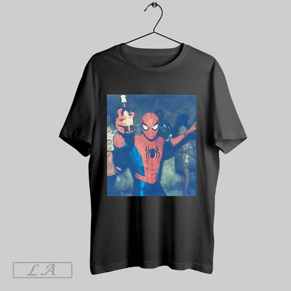 Original Spider Drinking Beer Hoodie Unique Look