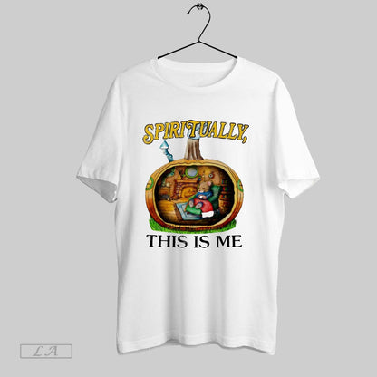Original Spiritually This Is Me Pumpkin House TShirt Stylish Gift