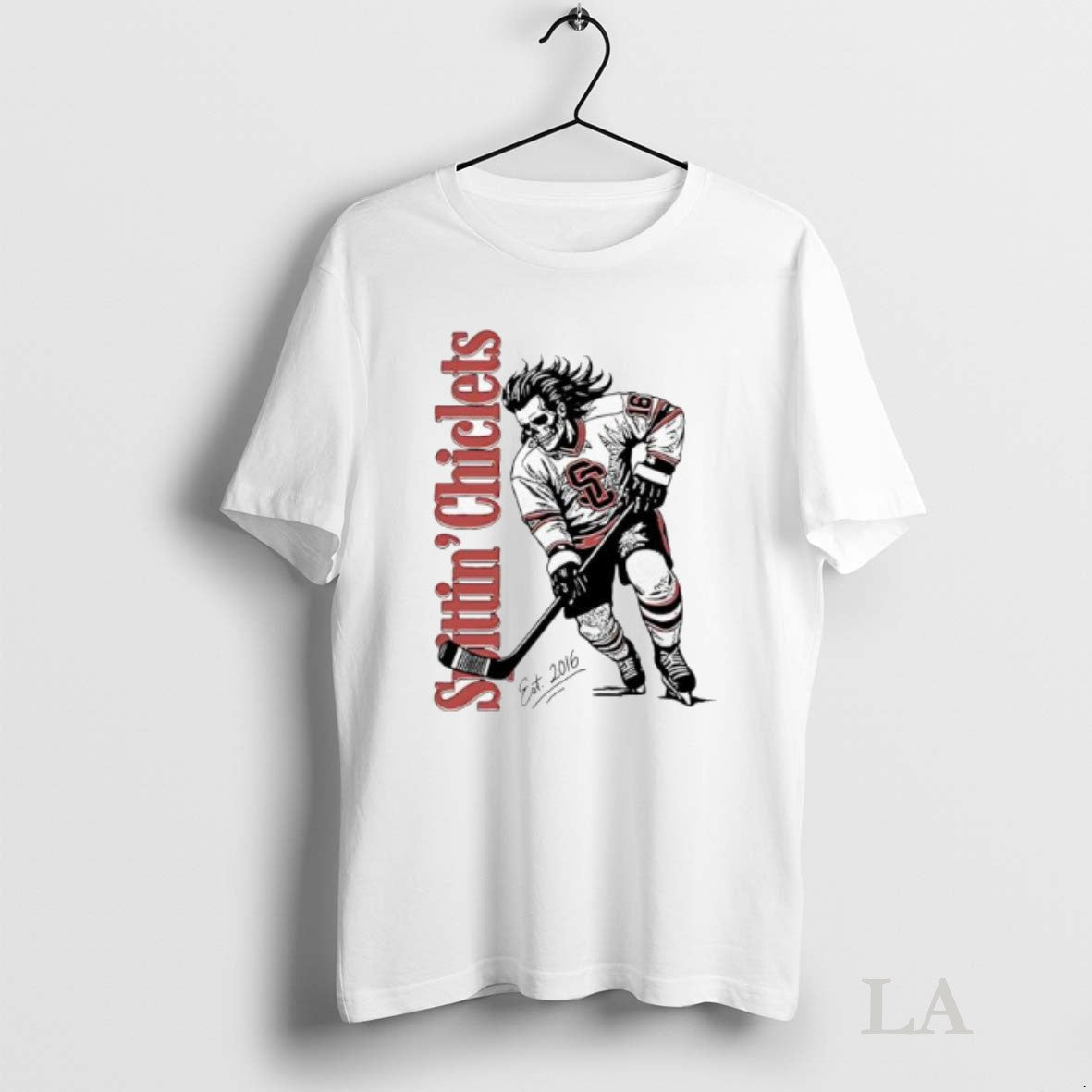 Original Spittin Chiclets Skullet Vertical Est 2016 Skeleton Player