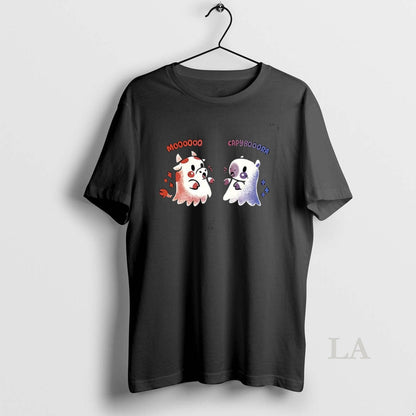 Original Spooky Capy And Cow Halloween Hoodie Classic Style