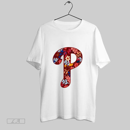 Original Spring Philadelphia Baseball Floral Logo Tank Top Retro