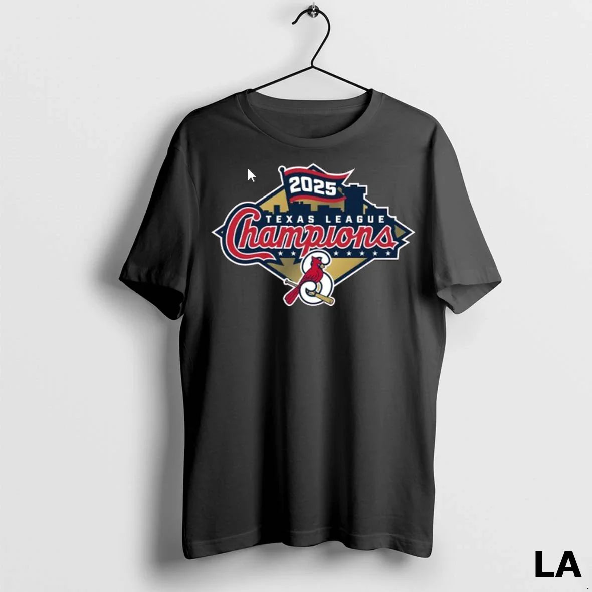 Original Springfield Cardinals 2025 Texas League Champions Long Sleve