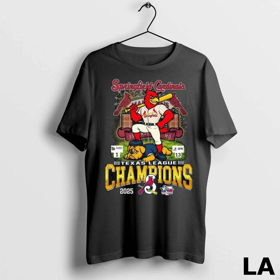 Original Springfield Cardinals Mascot Texas League Champions