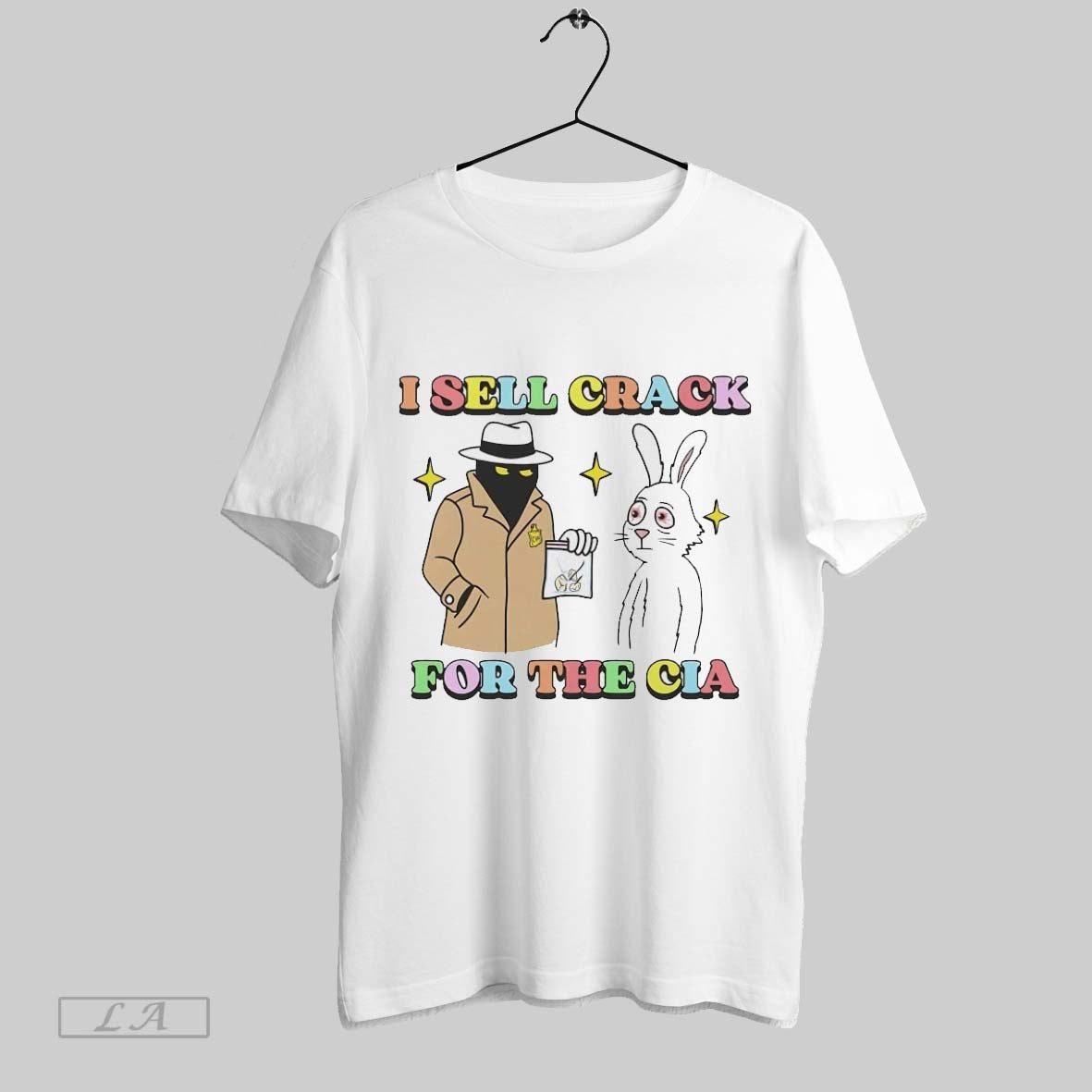 Original Spy Bunny I Sell Crack Cia TShirt Classic Look