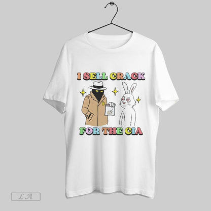 Original Spy Bunny I Sell Crack Cia TShirt Classic Look