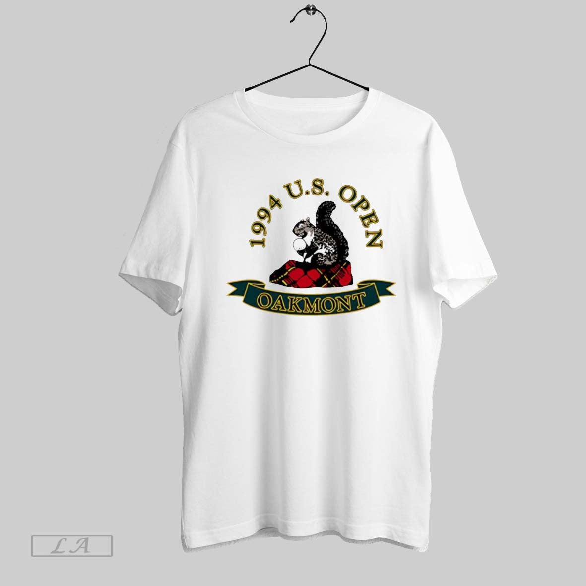 Original Squirrel Us Open Oakmont 1994 Long Sleeve Vintage Art