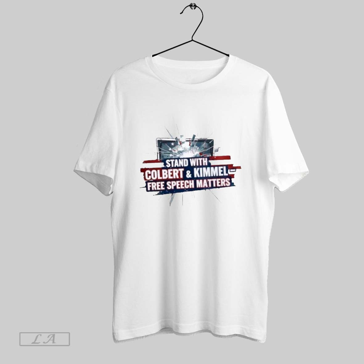 Original Stand Colbert Kimmel Free Speech Matters TShirt Stylish Merch