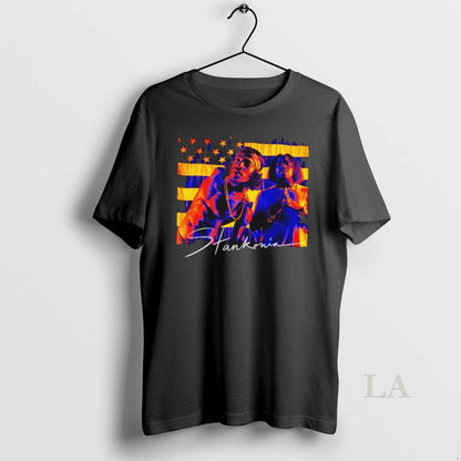 Original Stankonia Color Photo Usa Flag Hoodie Trendy Apparel