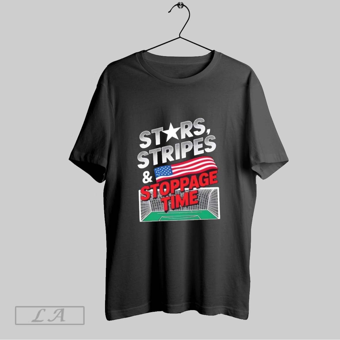 Original Stars Stripes And Stoppage Time Soccer Sweatshirt Designer