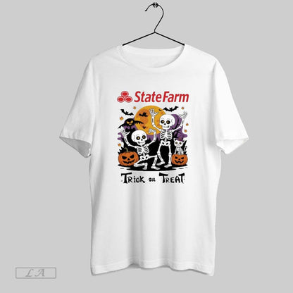 Original State Farm Logo X Spooky Halloween Trick Or Trea Tank Top