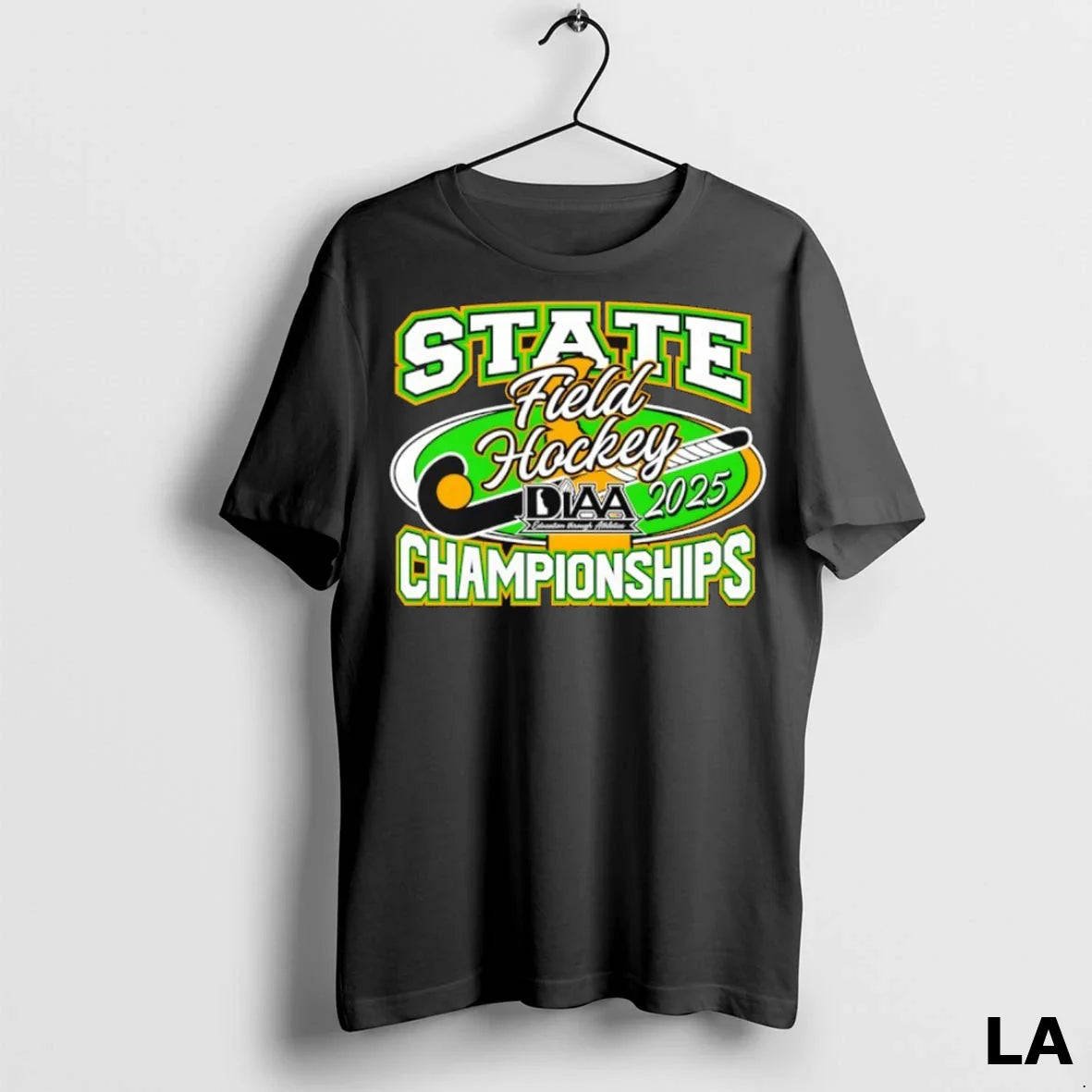 Original State Field Hockey Diaa 2025 Championships Hoodie Vintage
