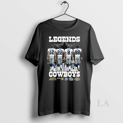 Original Staubach Smith Aikman Irvin Dallas Cowboys Legends