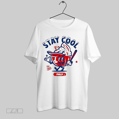 Original Stay Philly Baseball Mascot Est Long Sleeve Premium Fashion