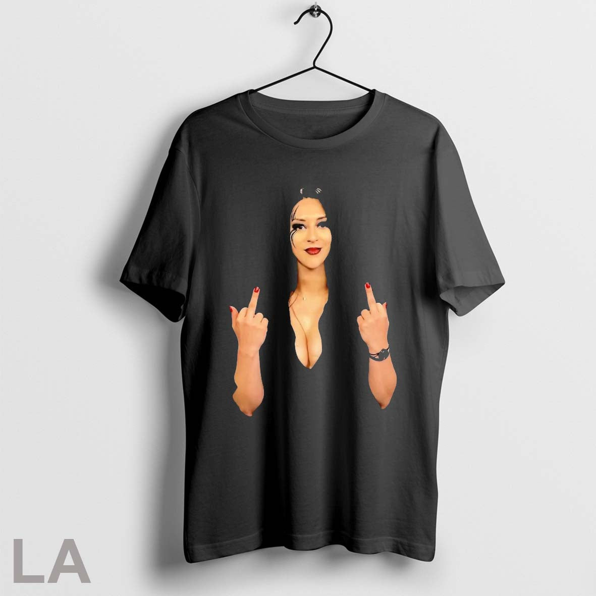 Original Stephanie Vaquer Middle Finger Long Sleeve Modern Style