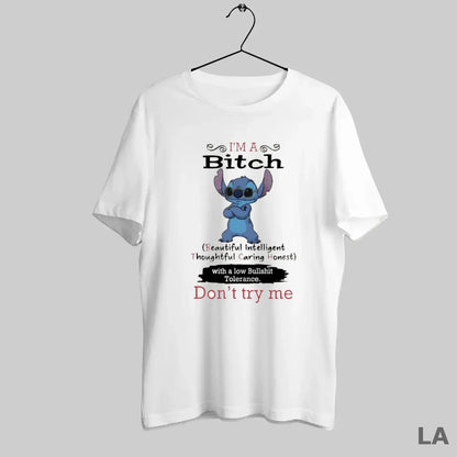 Original Stitch Im Bitch Beautiful Intelligent Thoughtful Caring
