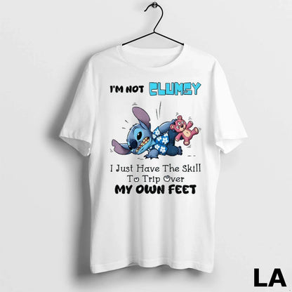 Original Stitch Im Not Clumsy I Just Have Skill To Trip Over My Own