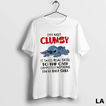 Original Stitch Im Not Clumsy It Takes Real Skill To Trip Over