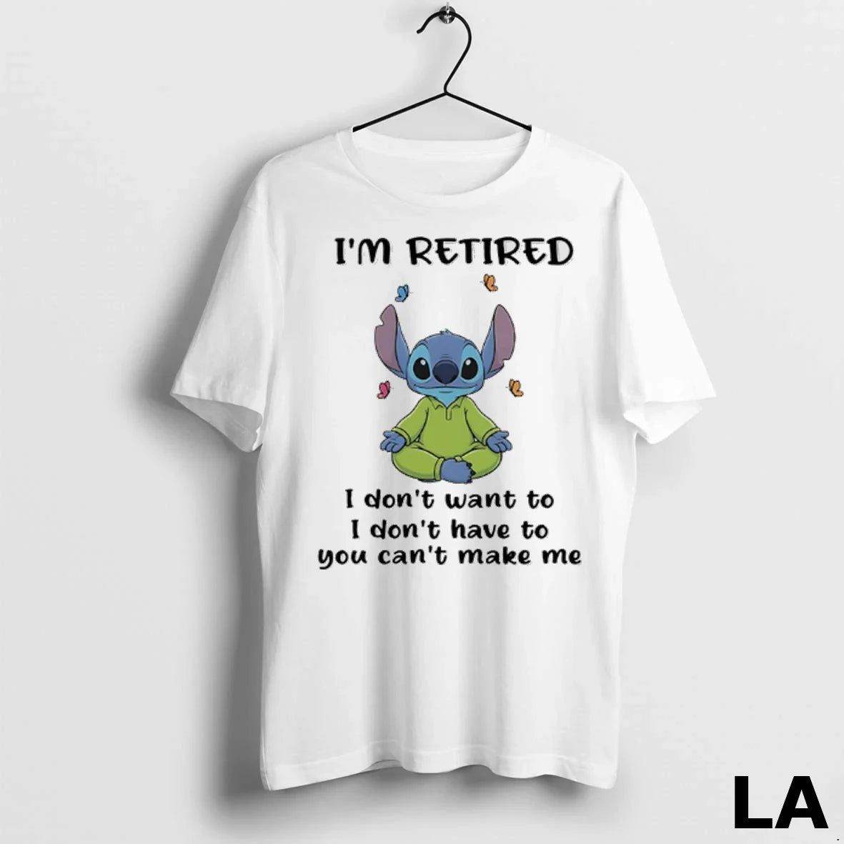 Original Stitch Yoga Im Retired I Dont Want To I Dont Have To You