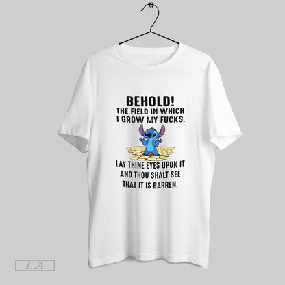 Original Stitch Behold Field Which I Grow My Fucks Lay Thine Eyes