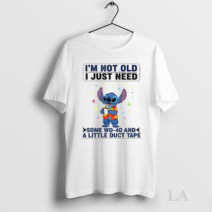 Original Stitch Drink Coffee Im Not Old I Just Need Some Wd 40 And