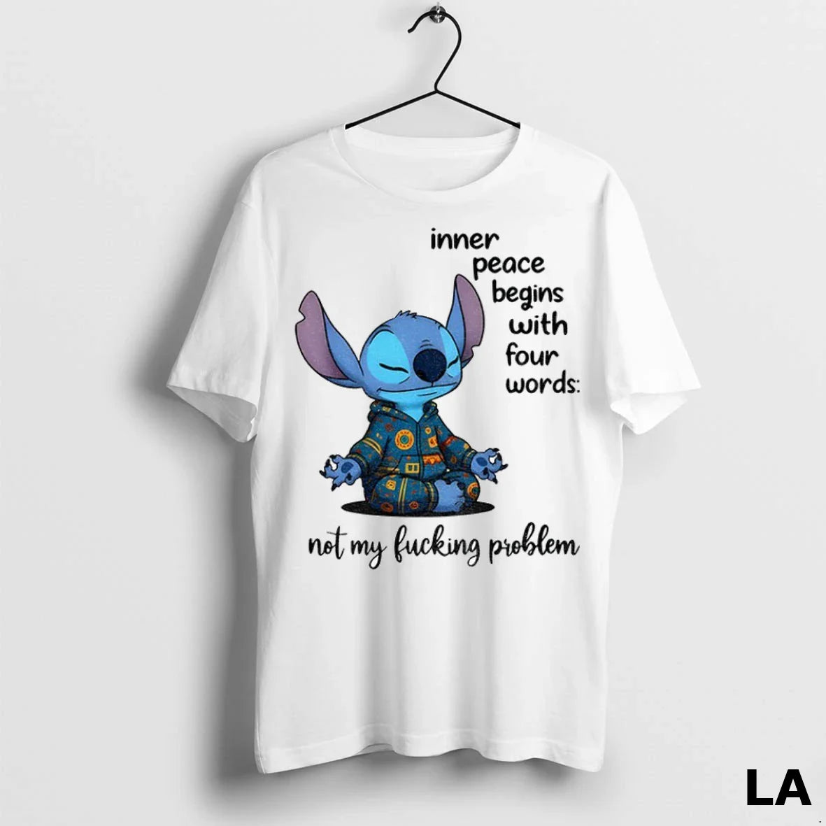 Original Stitch Inner Peace Begins Four Words Not My Fucking Problem