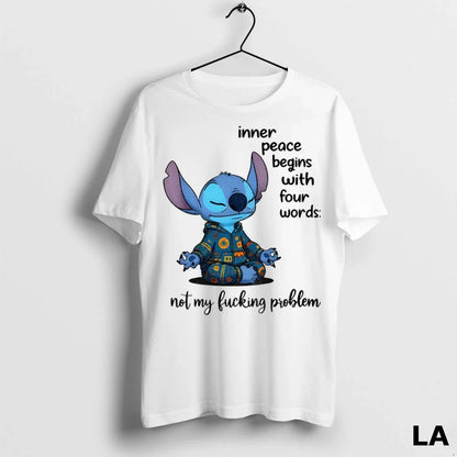 Original Stitch Inner Peace Begins Four Words Not My Fucking Problem