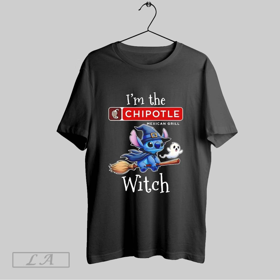 Original Stitch Riding Broomstick Im Chipotle Mexican Grill Witch