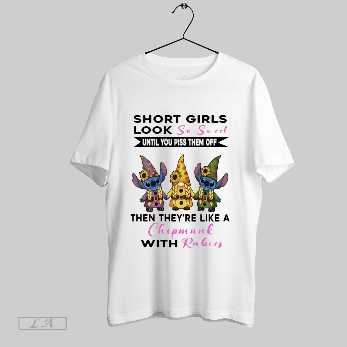 Original Stitch Short So Sweet And Until You Piss Them Off Then Shirt