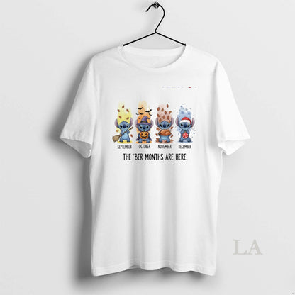 Original Stitch Ber Months Are Here Tank Top Trendy Art