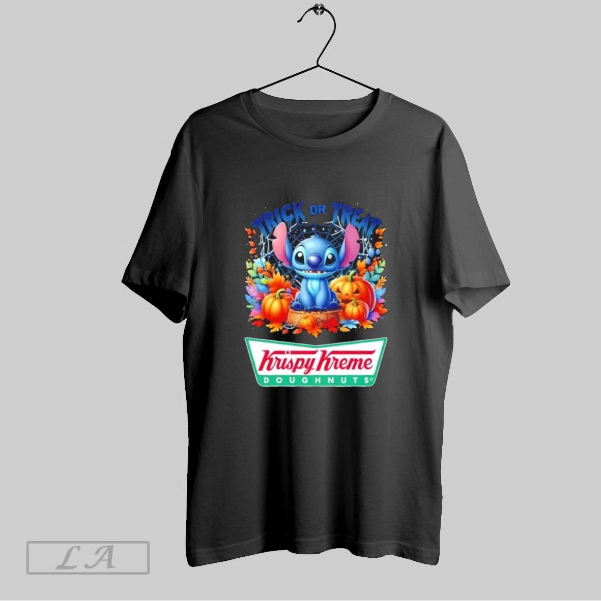 Original Stitch X Krispy Kreme Trick Or Treat Halloween Hoodie