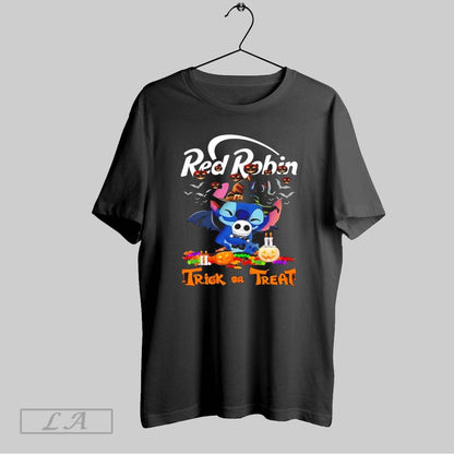 Original Stitch X Red Robin Trick Or Treat Halloween Tank Top Premium