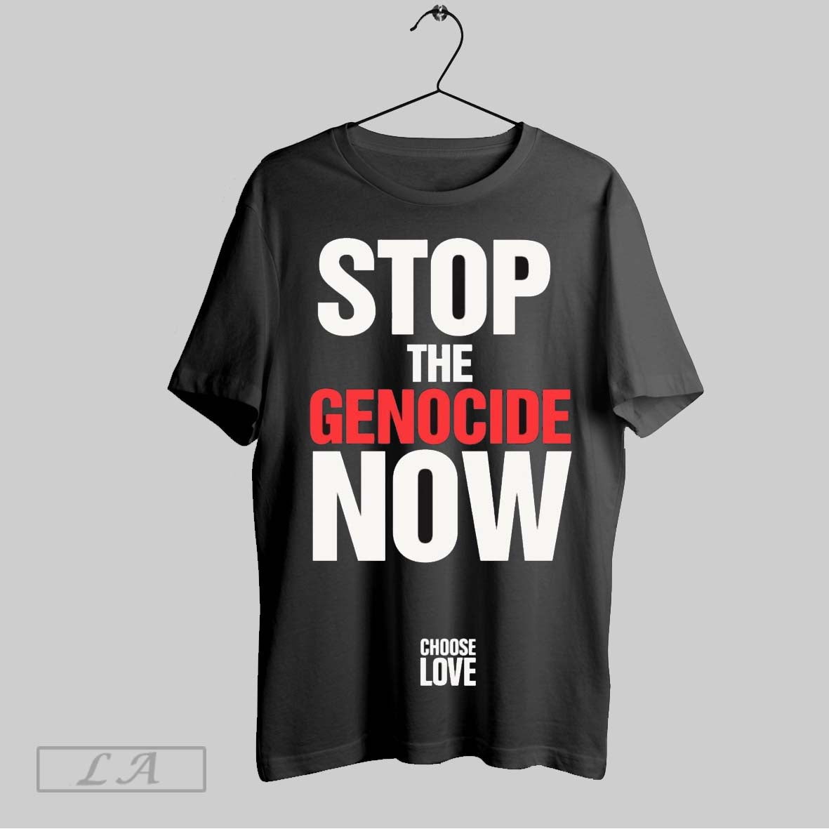 Original Stop Genocide Now Choose Love Garbage 2025 Tank Top Stylish
