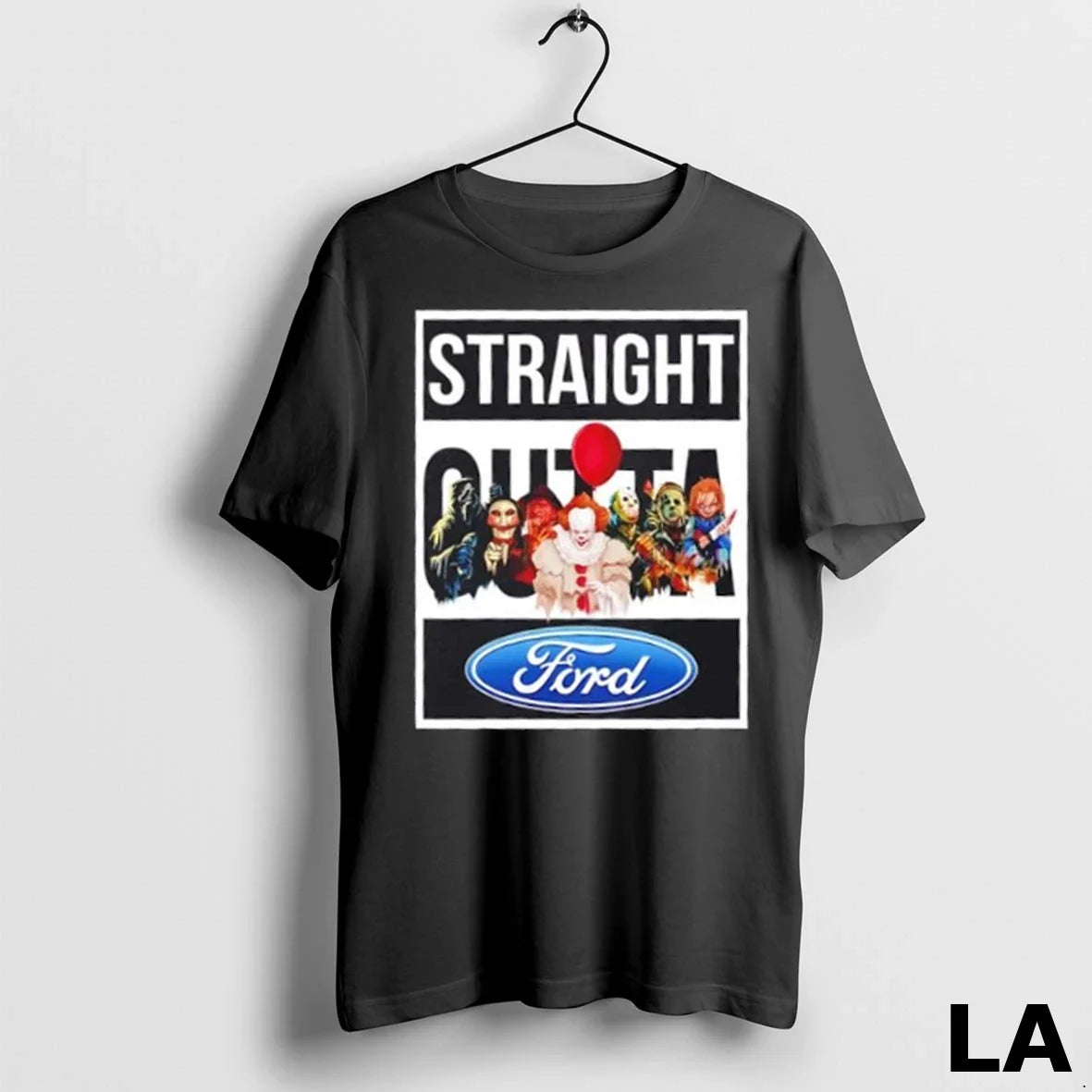 Original Straight Outta Horror Movies Halloween X Ford Motor Long