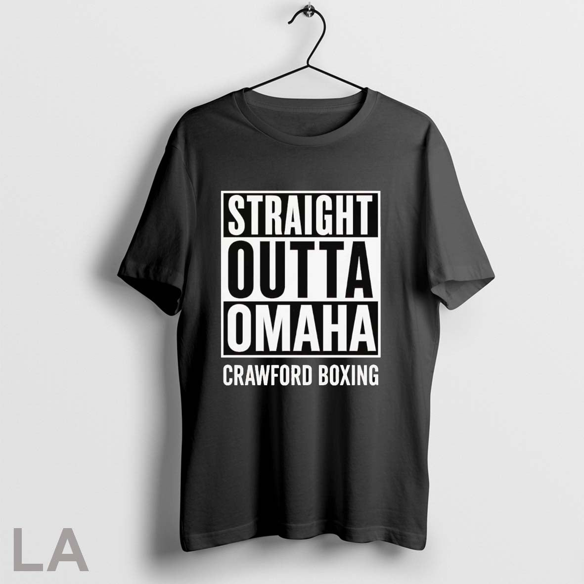 Original Straight Outta Omaha Terence Bud Crawford Boxing Tee Modern