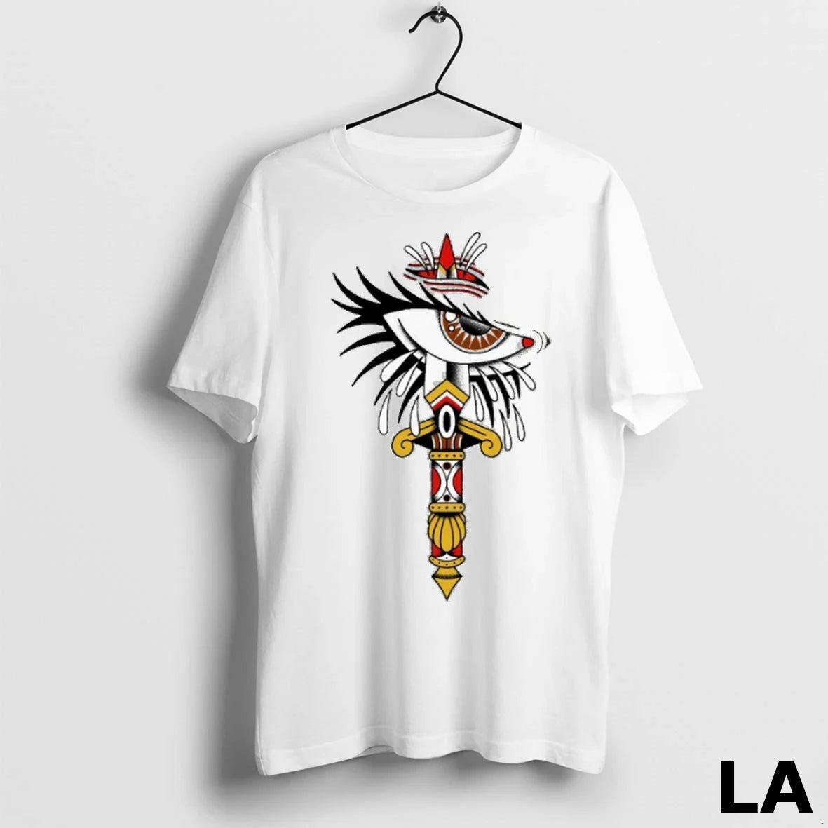 Original Stray From Path Tattoo Eye Dagger Tank Top Retro Outfit