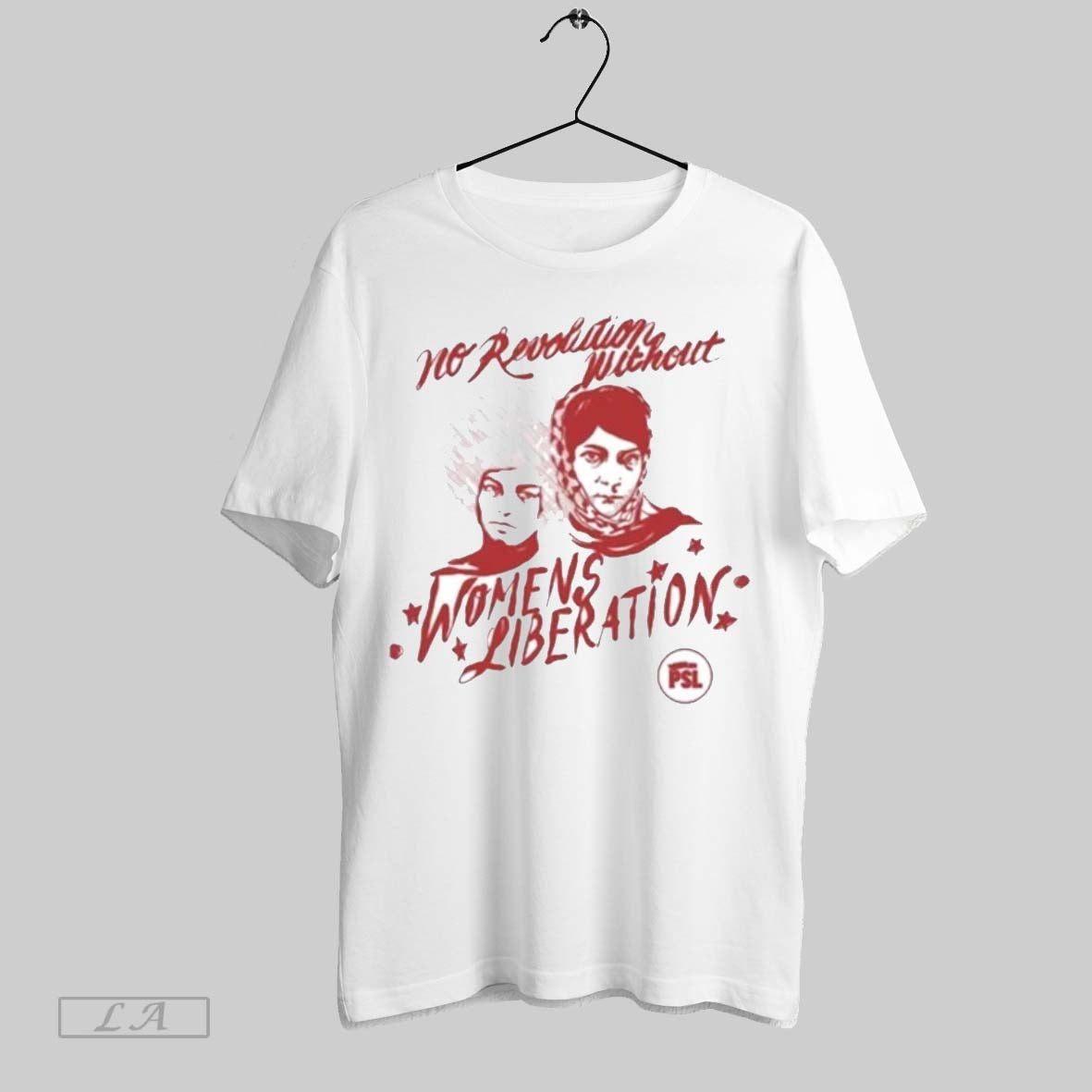 Original Stu Smith No Revolution Without Womens Liberation Long