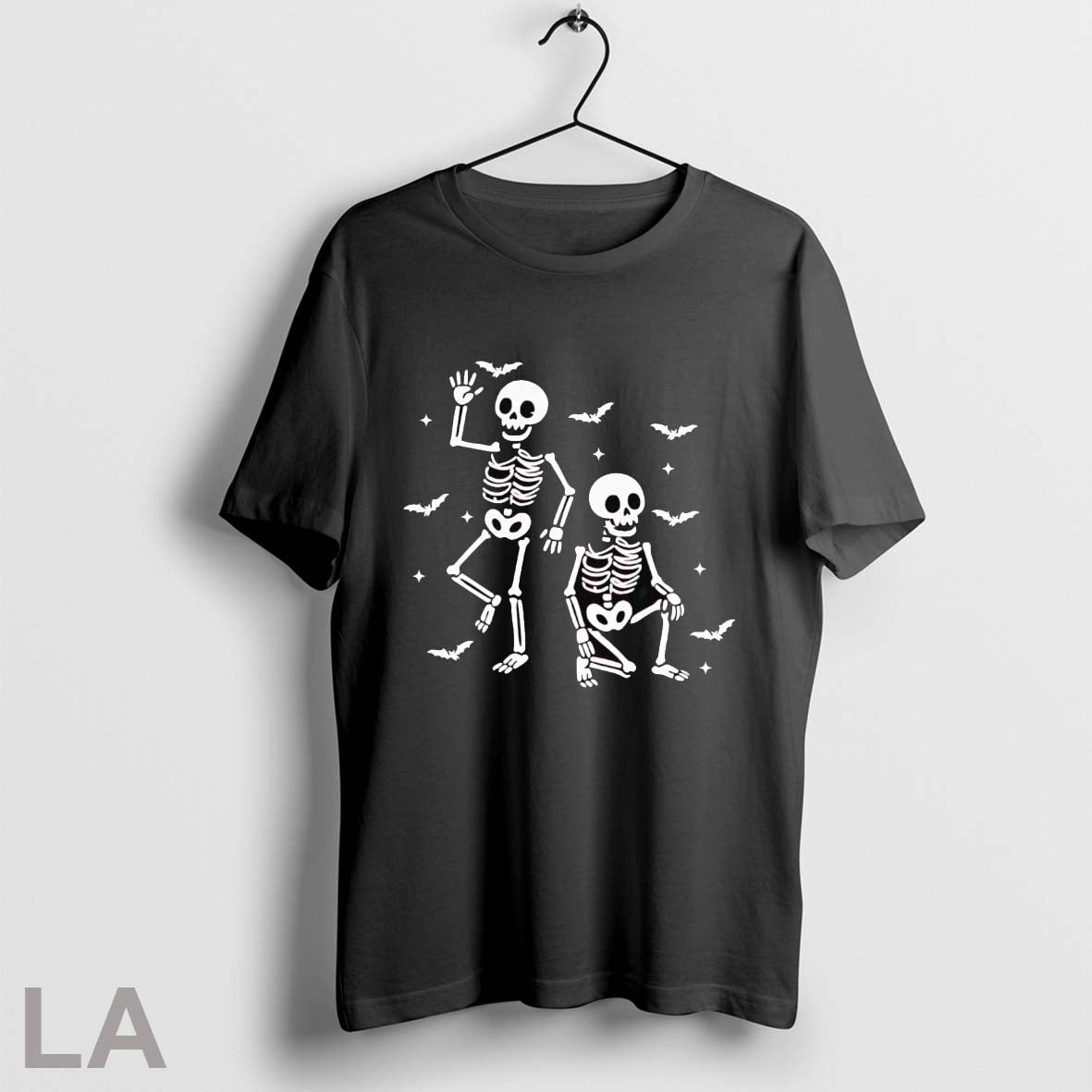 Original Subtle Skeleton Protest Anti Trump Halloween Tee Elegant Art