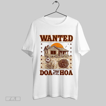 Original Suburban Outlaw Wanted Doa Hoa Tee Elegant Collection