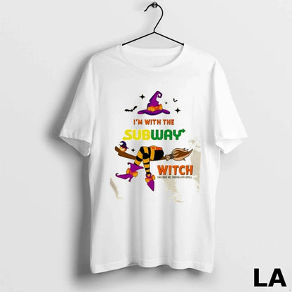 Original Subway Im Witch She Has Me Under Her Spell Halloween