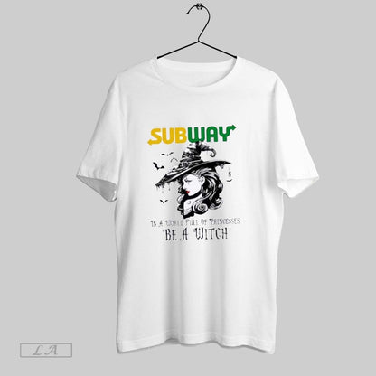 Original Subway World Full Princesses Be Witch Halloween Sweatshirt