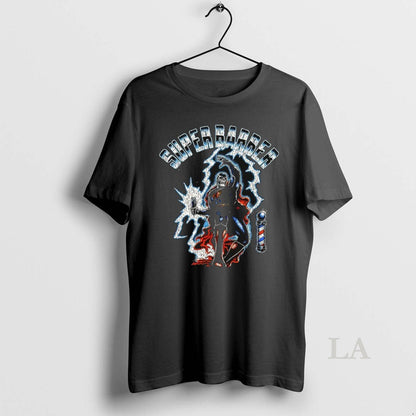 Original Super Barber Skeleton Superhero Lightning Ceramic Ceramic