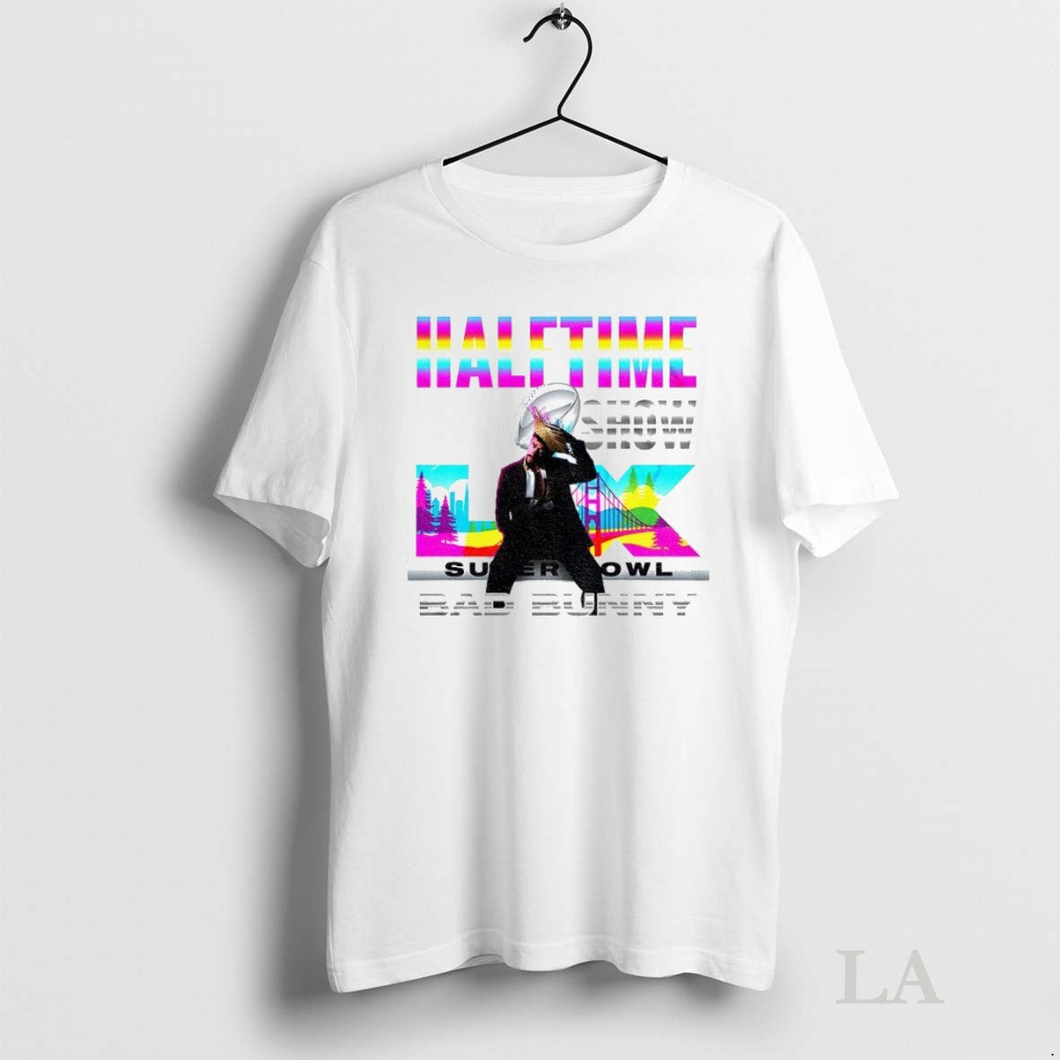 Original Super Bowl Halftime Bad Bunny Here Benito Bowl 2026 Usa Tee