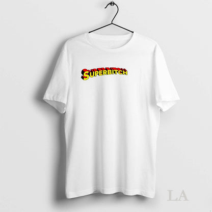 Original Superbitch Superman Logo Funy Hoodie Stylish Design