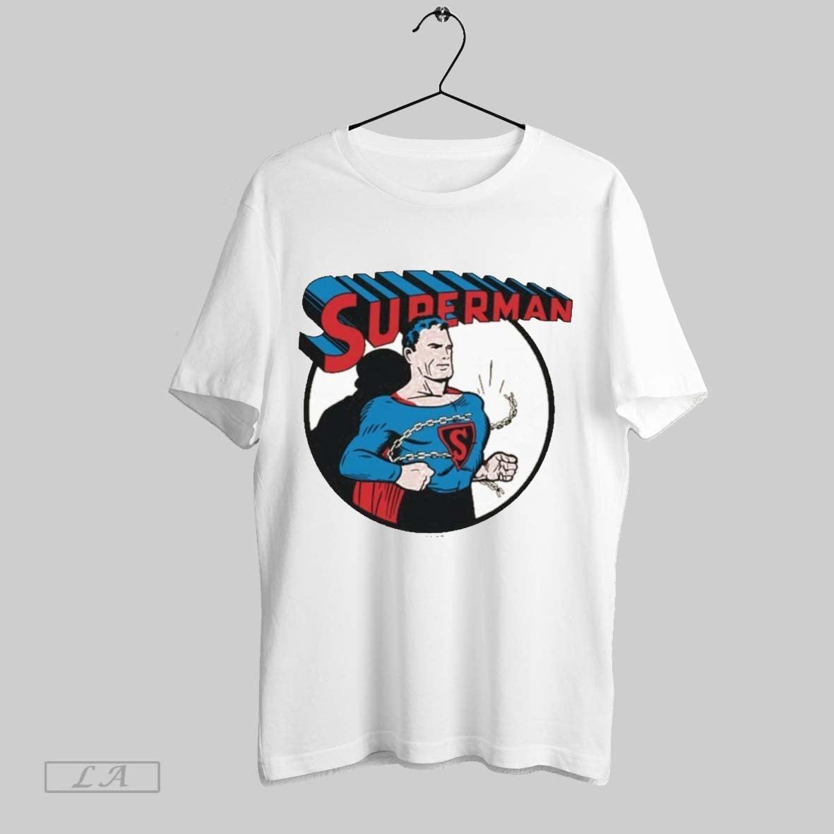 Original Superman Breaking Chains Tank Top Trendy Look