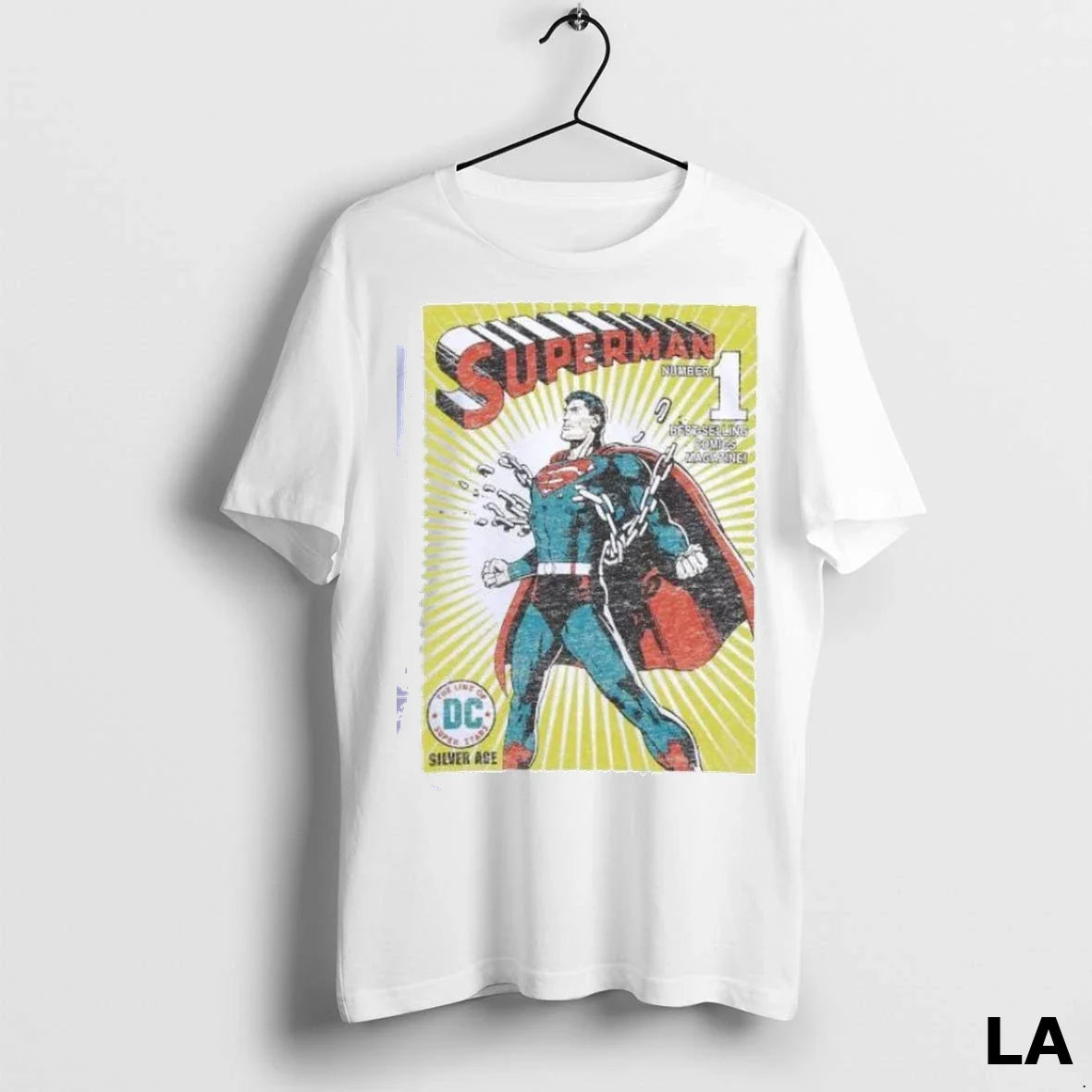 Original Superman Number 1 Best Selling Comics Magazine Tank Top