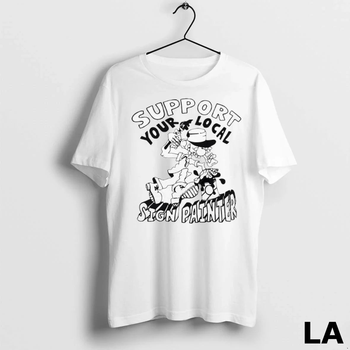 Original Support Your Local Sign Painter Ladies Tank Top Trendy