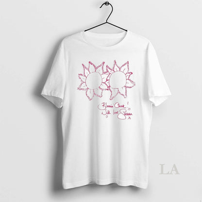 Original Susanna Reid Bloomin Check Sitt Love TShirt Classic Design