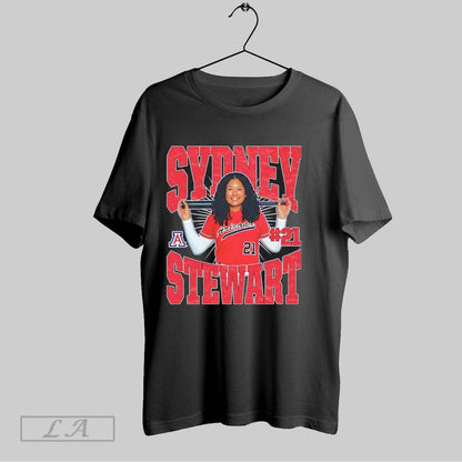 Original Sydney Stewart 21 Arizona Wildcats Softball Tee Trendy Style