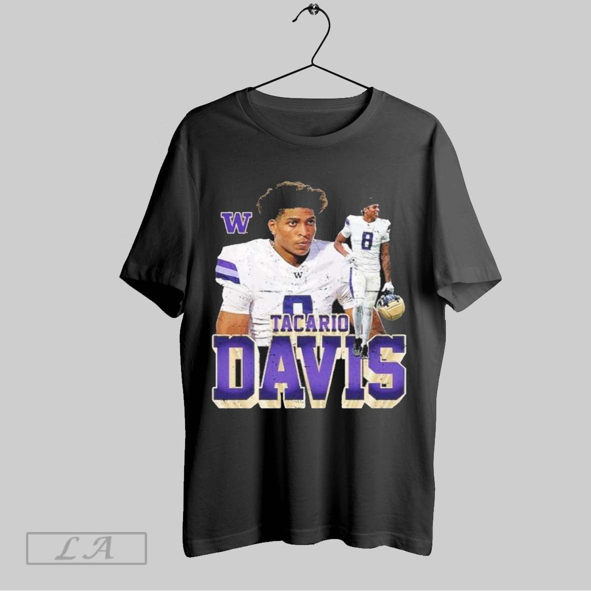 Original Tacario Davis Washington Huskies Player Collage Tank Top